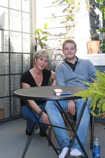 Raucherpause unter Kalifornischer Sonne