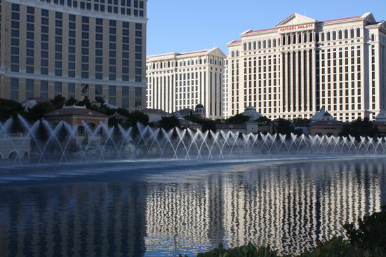 Bellagio Fountains bei Tag