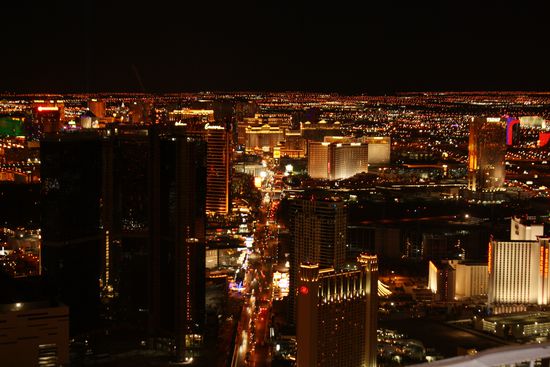 Las Vegas vom Stratosphere Tower aus