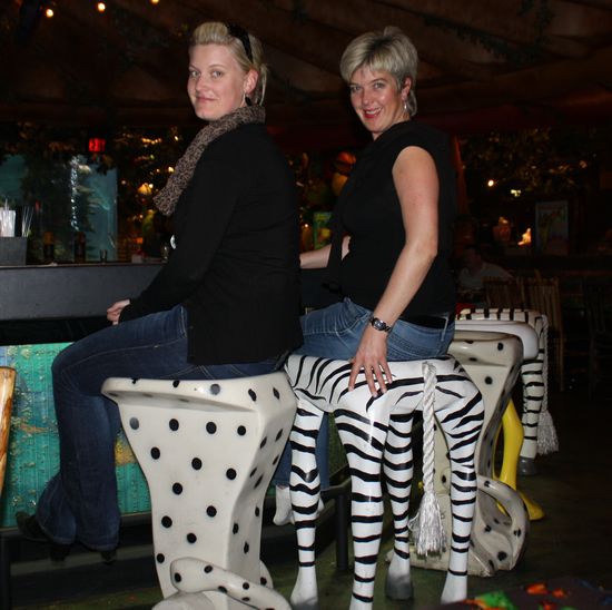 Dalamtinerärschle und Zebraärschle