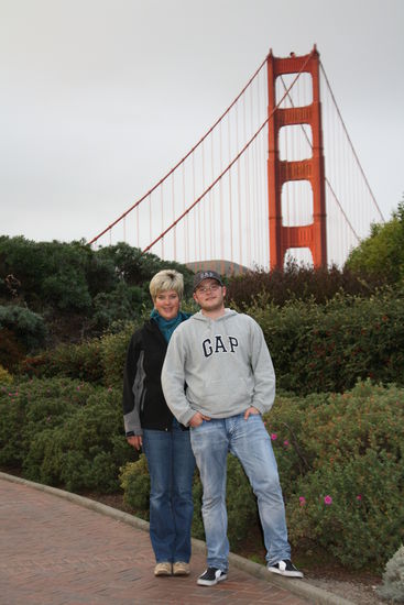 Hartwigs vor der Golden Gate Bridge
