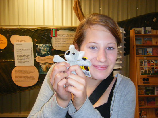 das ist die lisa, sie ist auch au pair...