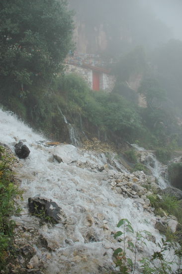 auch hier mussten wir durch