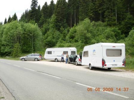 Erster Halt im französischen Jura