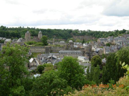 Burganlage in Fougeres