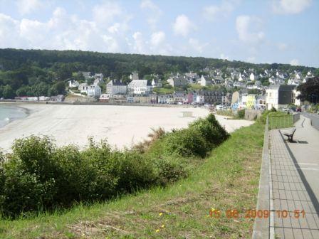 Der Ferien- und Badeort Morgat