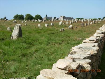 Die Steinalleen von Carnac
