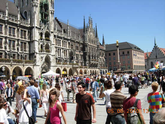 Viel Betrieb in der Fussgängerzone