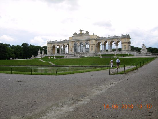 Die Gloriette, ein Ort der die Phantasie anregt