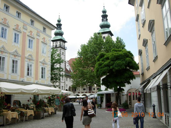 In Klagenfurt lässt sich gut flanieren.