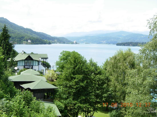 Ausblick auf den Wörthersee