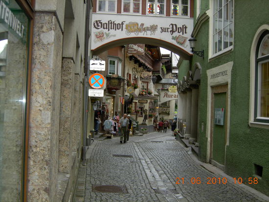Gemütliche Gasse in Kufstein