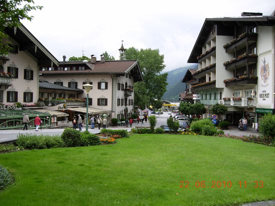 Grünflächen fehlen nicht in Mayrhofen