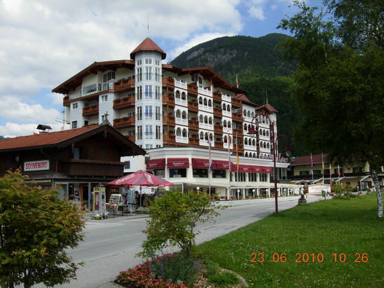 Schöne Hotelbauten in Pertisau