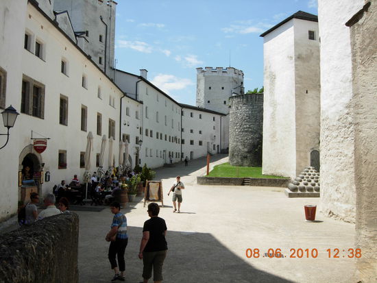 Teil des Rundgangs auf der Burg