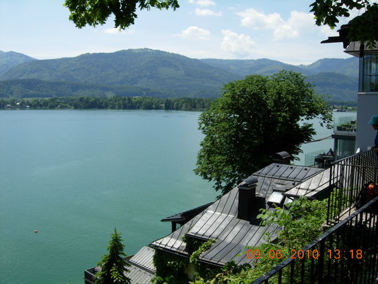 Blick auf den Wolfgangsee