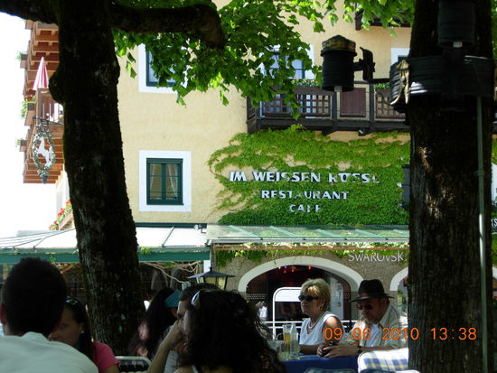 Im Weissen Rössel am Wolgangsee!!!!