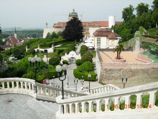 Stift Melk, wo die Grenzen von Natur und Architektur verwischen