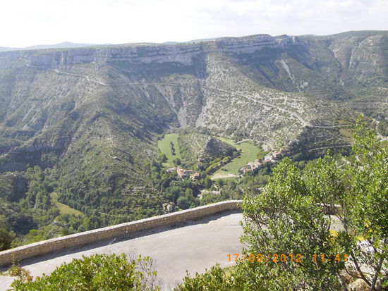 Blick in den Cirque de Navacelles