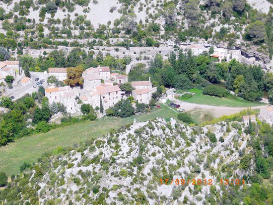 Navacelles herangezoomt