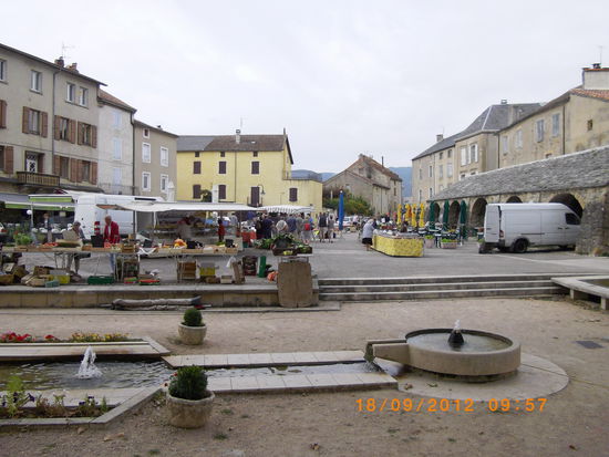 Wochenmarkt in Nant