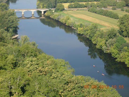 Teil der Aussicht von den Terassen