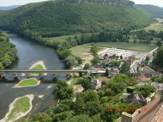 Aussicht von Festung Castelnau