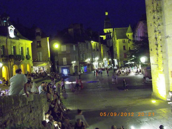 Nachts super Ambiente in Sarlat