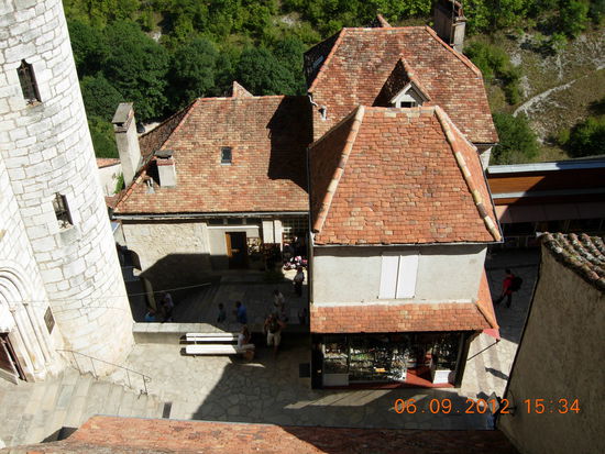 Rocamadour braucht Kondition, alles steile Wege