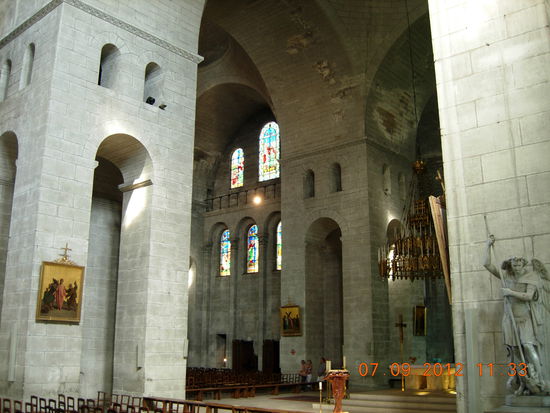 Innenansicht Kathedrale St. Front Perigueux