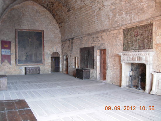 Die gute Stube vom Chateau féodal de Beynac ?