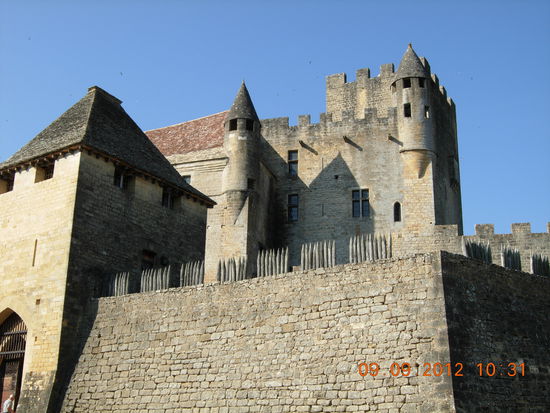 Das imposante Chateau féodal de Beynac