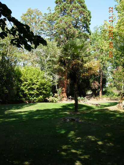 Im botanischen Garten in Limeuil