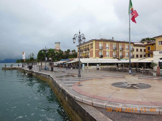Teil der Promenade von Lazise