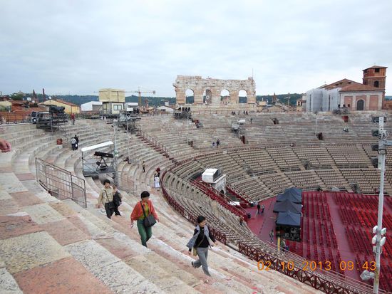 Innenansicht Arena Verona
