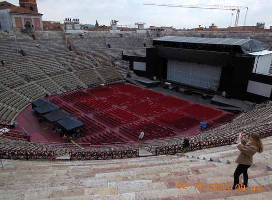 Innenansicht Arena Verona