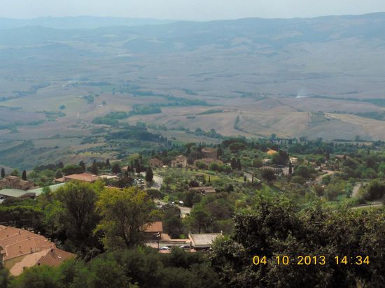 Blich von Volterra ins Tal