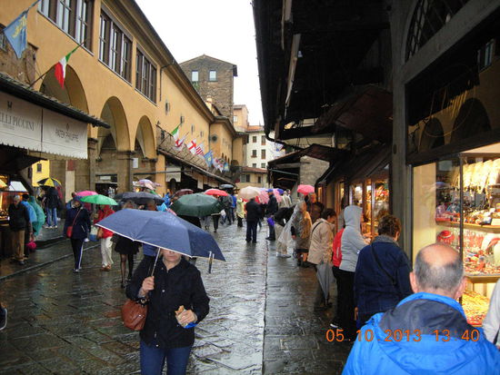 Auf der Ponte Vecchio