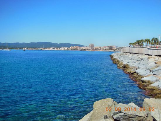 Strandpromenade zum Erwandern in St.Raphael