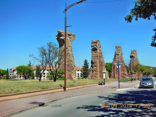 Römische Reststücke in Frejus