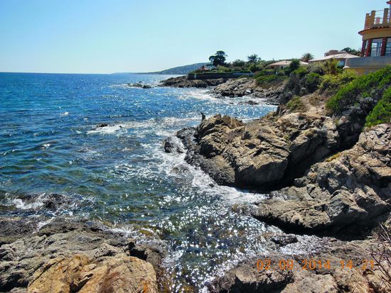 Pic-Nic Platz am Meer bei St. Aygulf