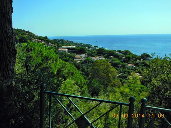 Ausblick oberhalb von Ste.-Maxim