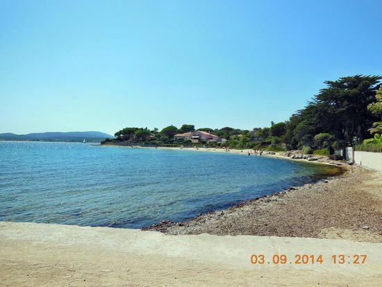 Schöner Bade- und Pic-Nic Platz zwischen Ste.-Maxim und Port Grimaud