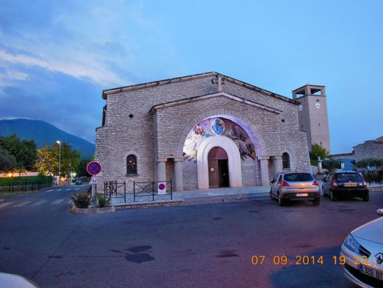 Kirche von Les Salles sur Verdon