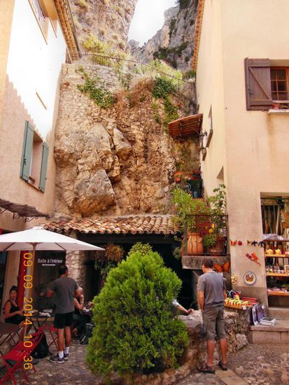 Romantische Ecke in Moustier