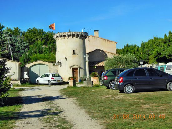 Hier wohnt der Campingplatzbesitzer vom Le Parc de la Bastide