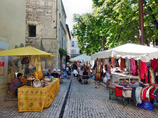 Markttag in St. Rémy de Provence