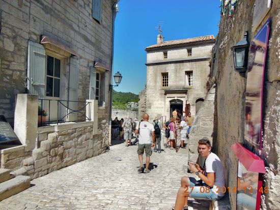 Mittelalterliche Gassen in Les Baux