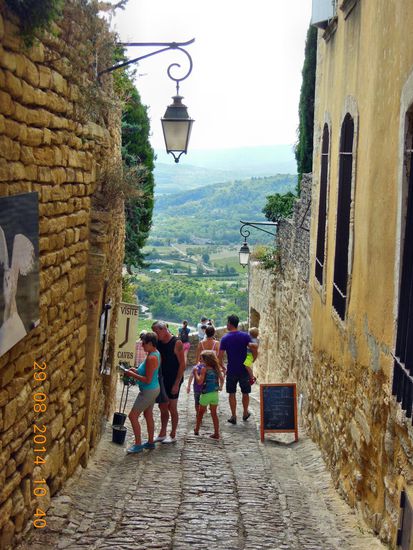 Gasse in Gordes