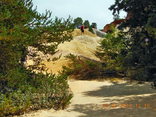 Ockerfelsen von Rustrel